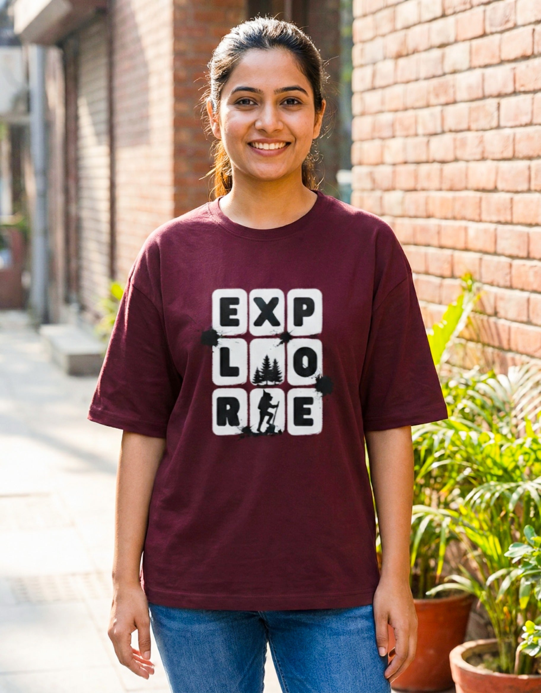 Unisex EXPLORE Oversized Tee