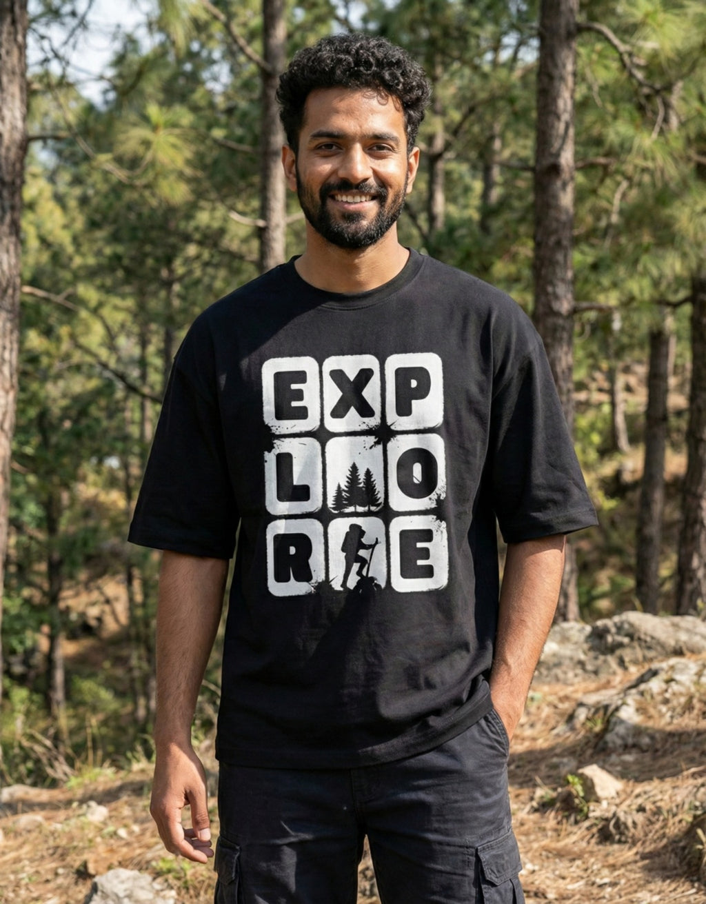 Unisex EXPLORE Oversized Tee