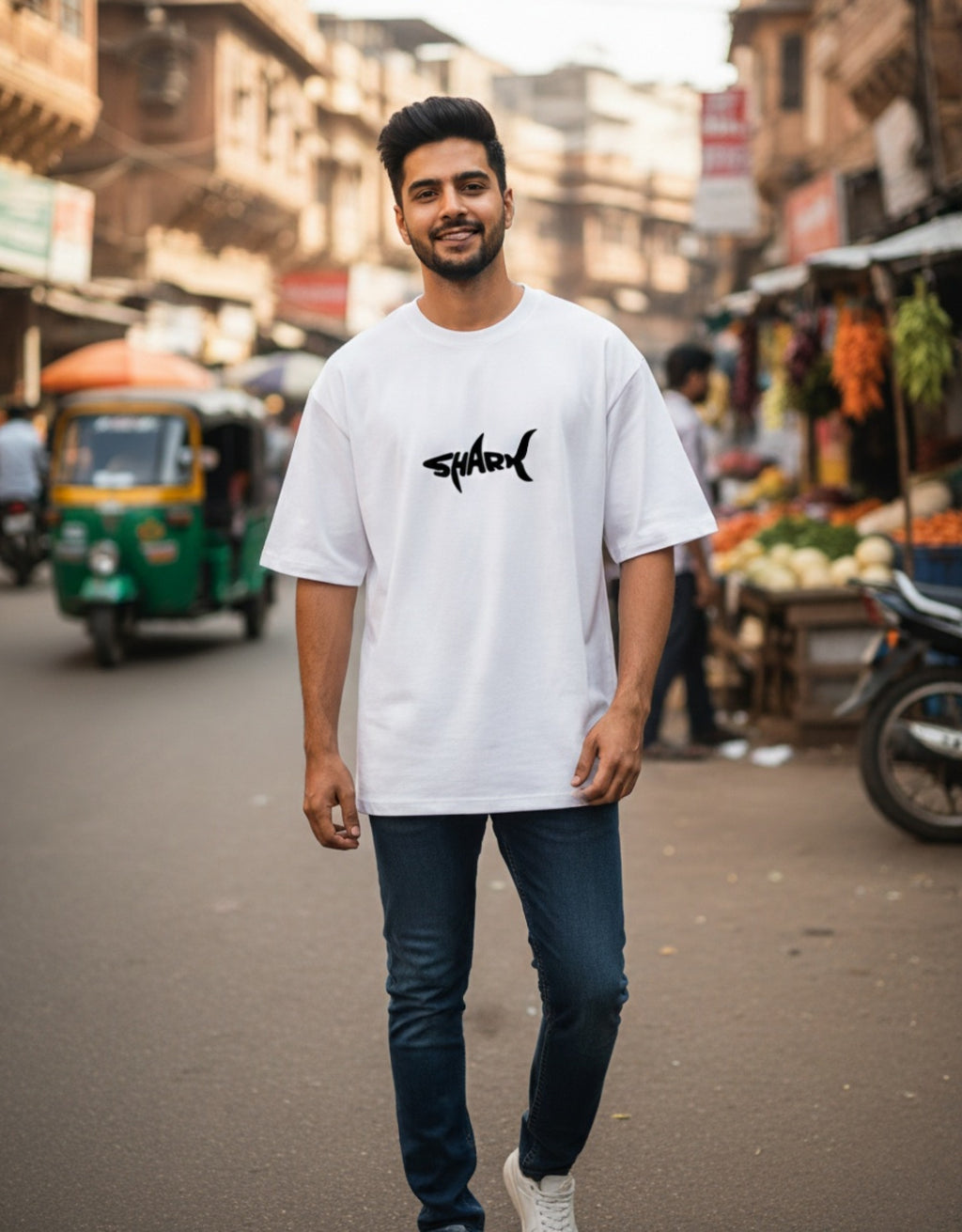 Unisex SHARK Oversized Standard T-Shirt