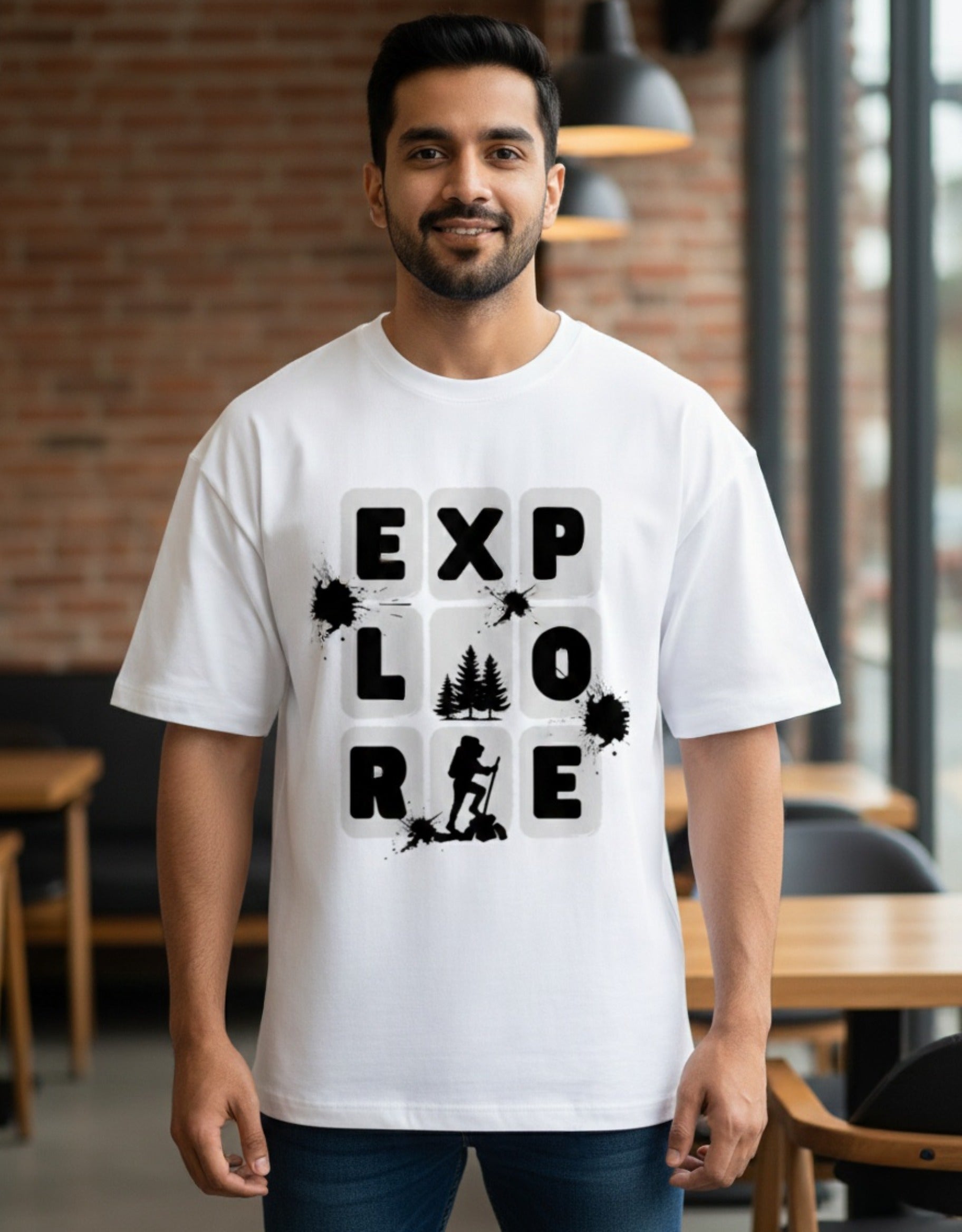 Unisex EXPLORE Oversized Tee