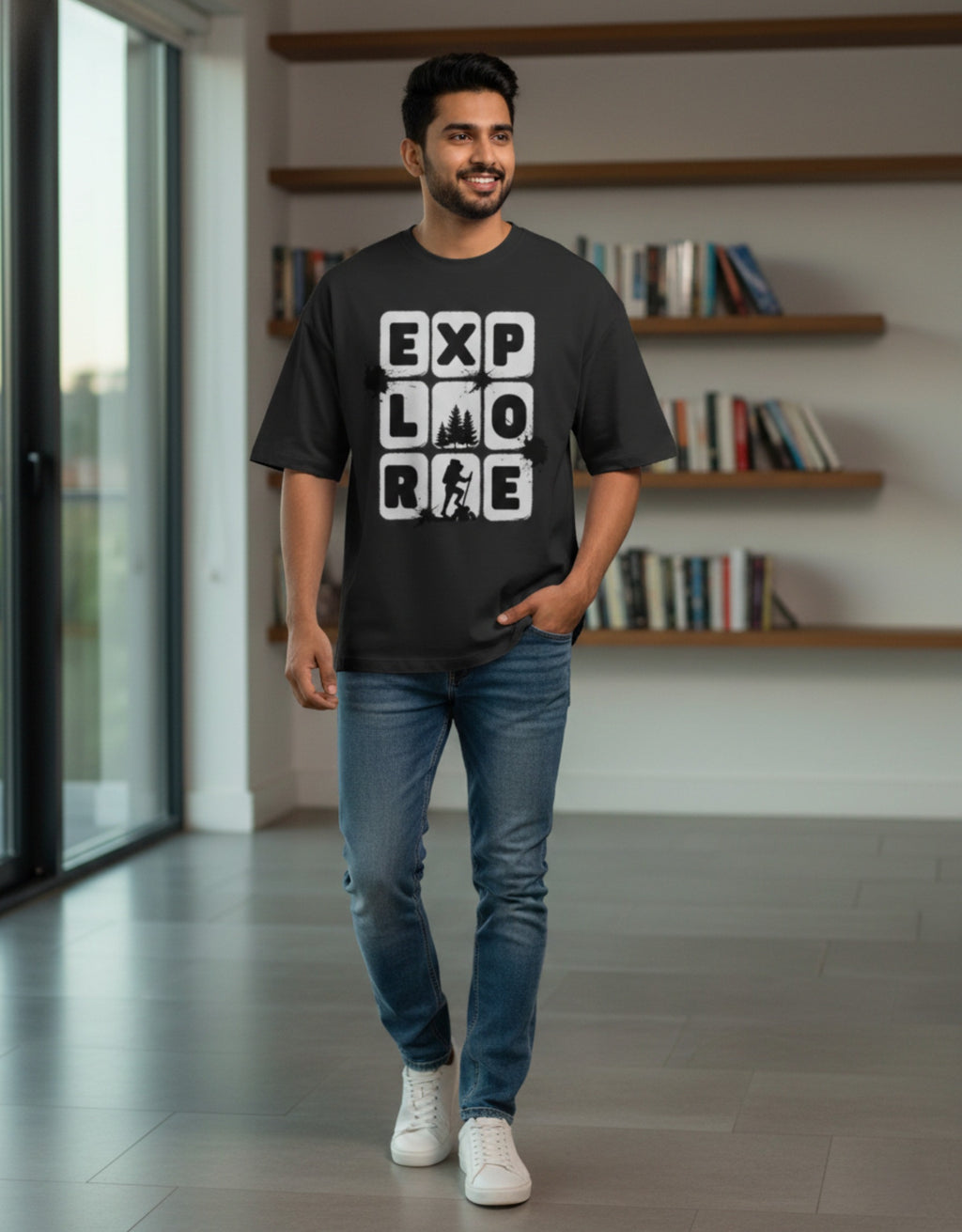 Unisex EXPLORE Oversized Tee