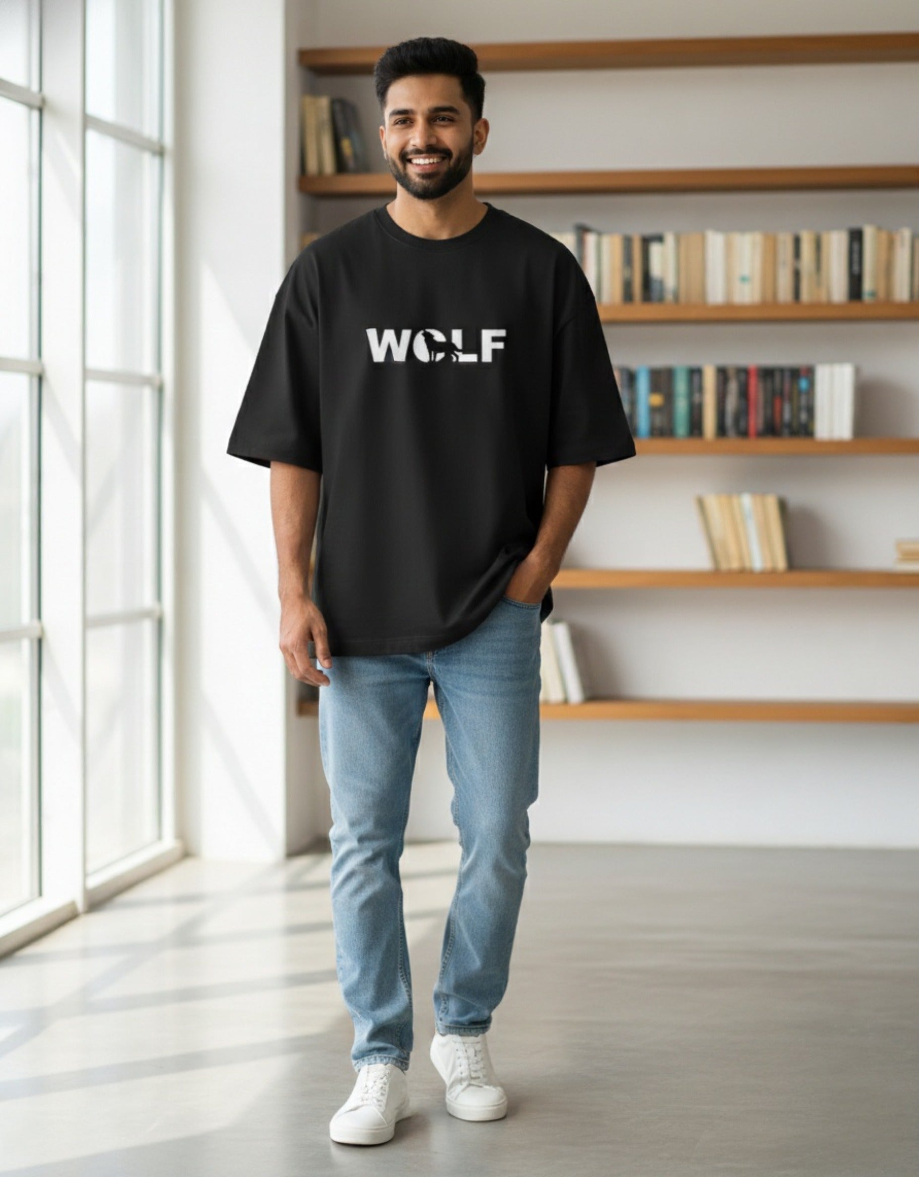 Unisex WOLF Oversized Tee